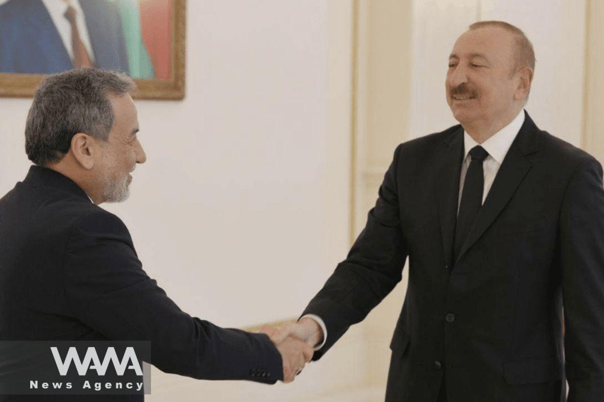 Araghchi Meets with President Ilham Aliyev in Baku