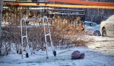 'She froze to death,' says grandson of woman found dead outside Laval seniors' residence
