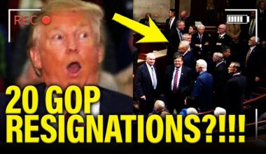 🚨TWENTY GOP Congress Members READY TO QUIT on Trump!!