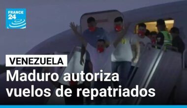 Venezuela autoriza vuelos de migrantes repatriados pese a advertencia de Estados Unidos