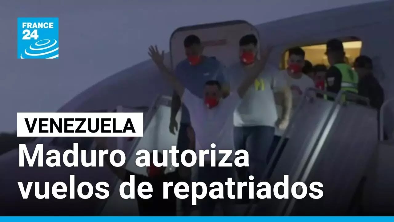 Venezuela autoriza vuelos de migrantes repatriados pese a advertencia de Estados Unidos