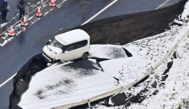 Japan assesses damage from 7.5 magnitude quake that injured 33
