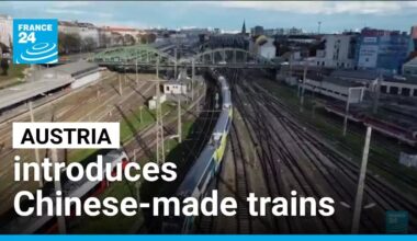 Austria introduces Chinese-made trains despite competition concerns • FRANCE 24 English