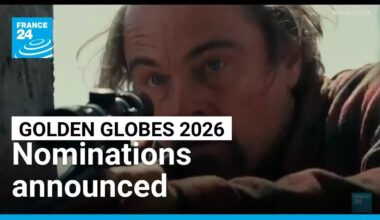 Golden Globes 2026 nominations announced: from One battle after another to Wicked • FRANCE 24