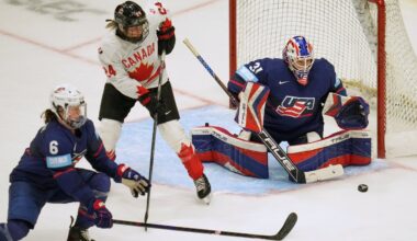 Canada, U.S. women to clash in Edmonton, final hockey tune-up before Olympic Games | NanaimoNewsNOW