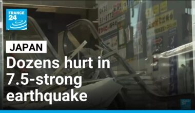 Dozens hurt in Japan 7.5-strong earthquake • FRANCE 24 English