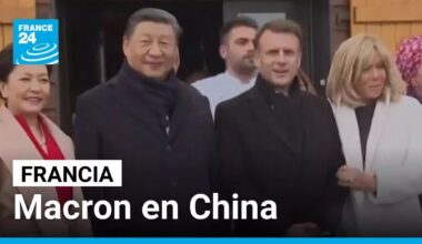 Emmanuel Macron visita China: Ucrania, tensiones económicas y futuro del G7 • FRANCE 24 Español