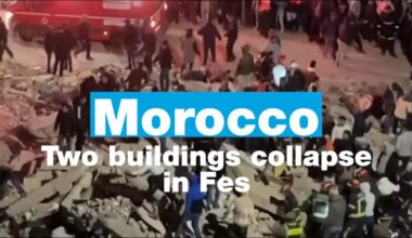 Morocco: Two buildings collapse in Fes • FRANCE 24 English