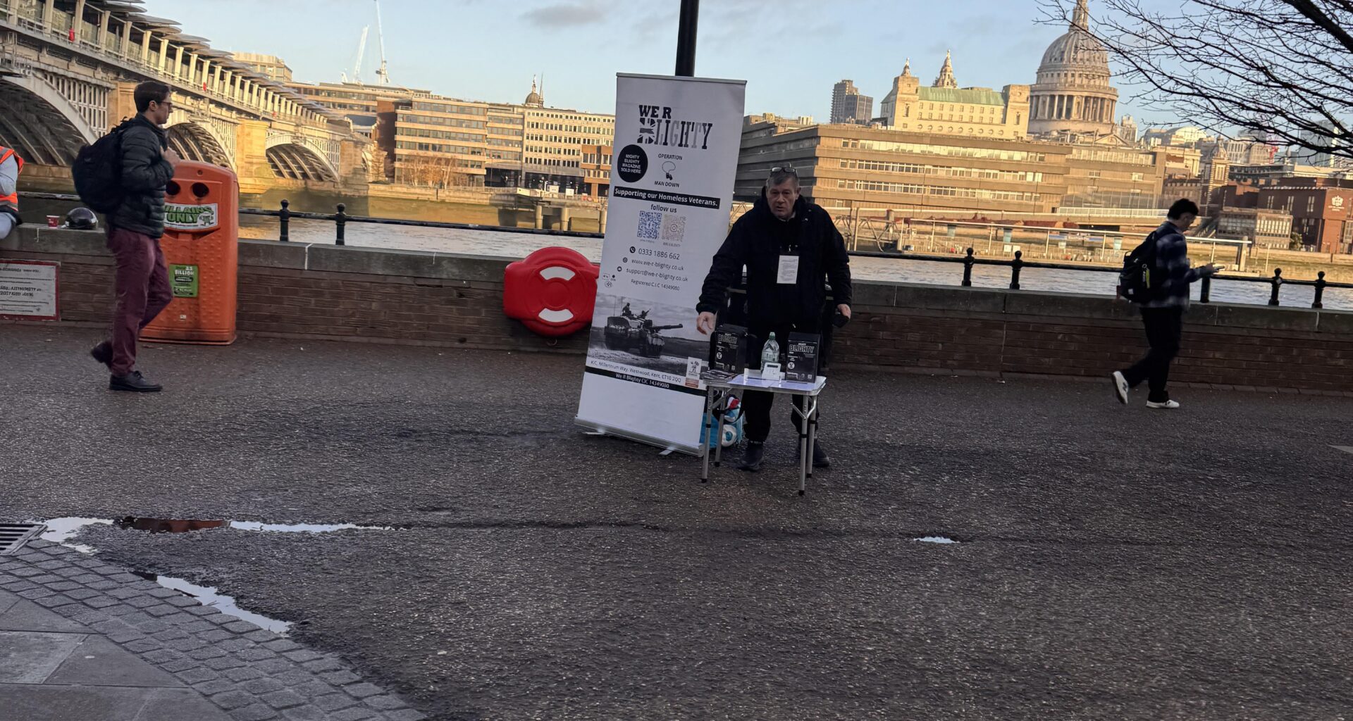 There’s a rat infestation at Blackfriars