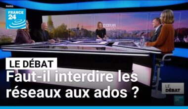 Faut-il interdire les réseaux aux ados ? • FRANCE 24