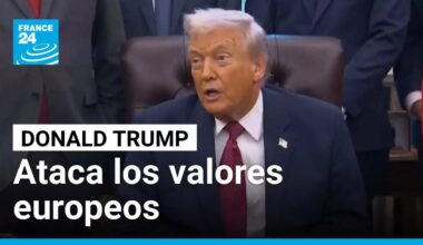 Trump ataca los valores europeos en su nueva estrategia de seguridad