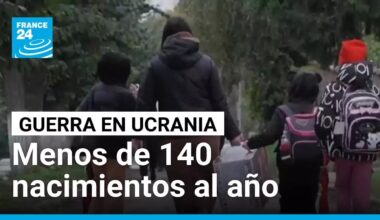 Ucrania en guerra: nacimientos se desploman y la crisis demográfica aumenta • FRANCE 24 Español