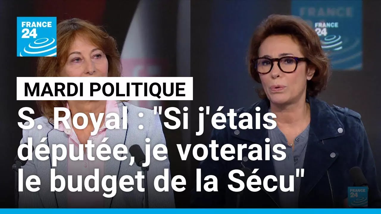 Ségolène Royal : "Si j'étais députée, je voterais pour le budget de la Sécurité sociale"