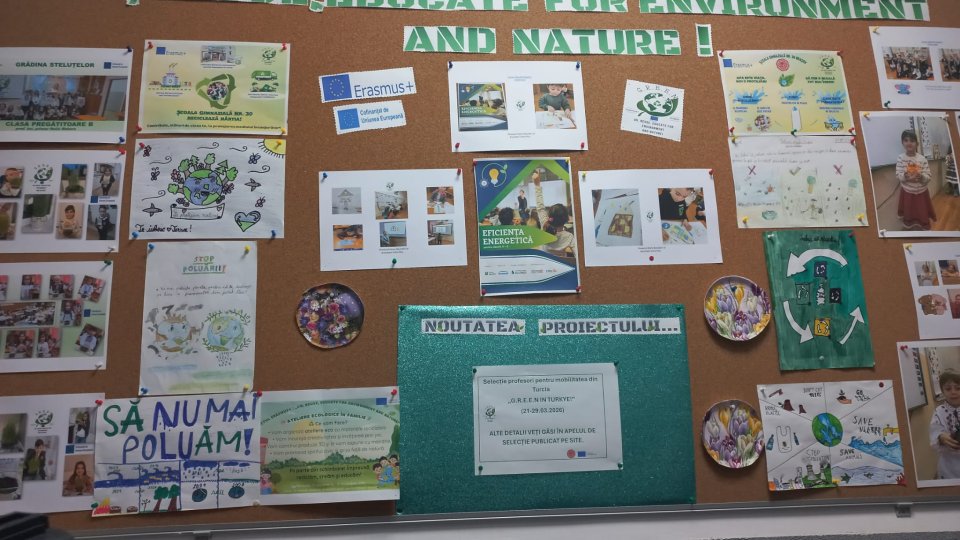 Deșeuri valorificate prin Erasmus +