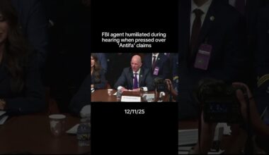 Trump FBI HUMILIATED During Live Hearing over 'ANTIFA' Claims