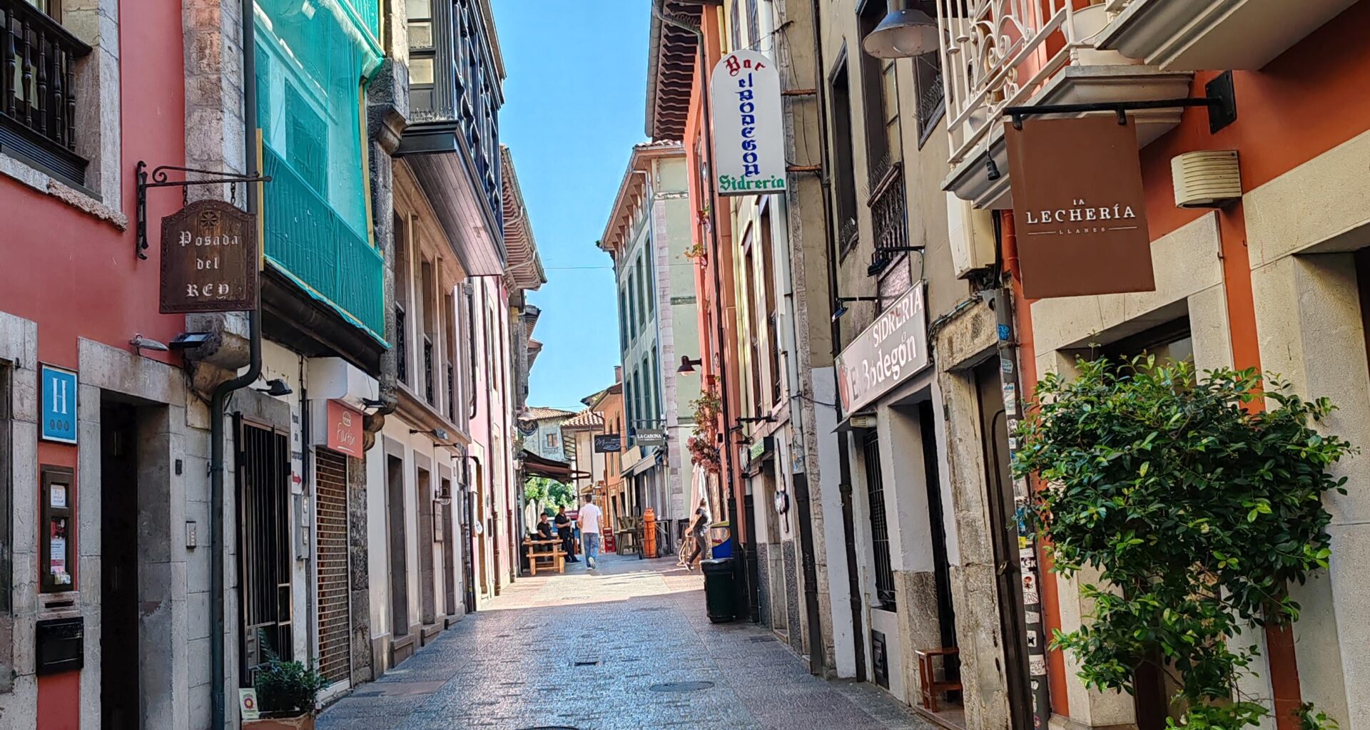 High Street, Llanes, Spain. OC.