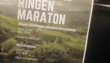 Idag är en lång, och bra, dag!