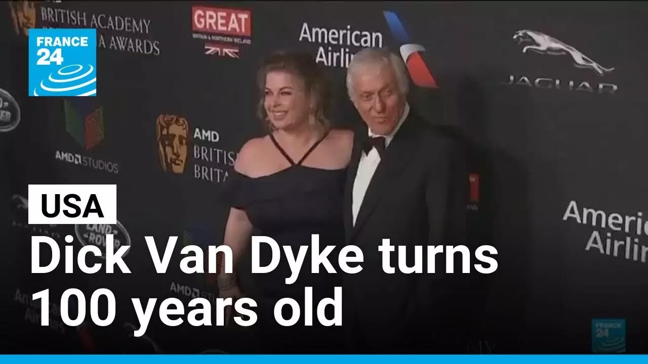Comedy legend Dick Van Dyke turns 100 years old • FRANCE 24 English