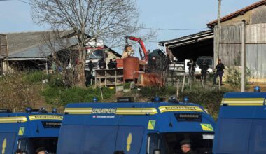 French veterinarians cull cows after police use tear gas to disperse protesters