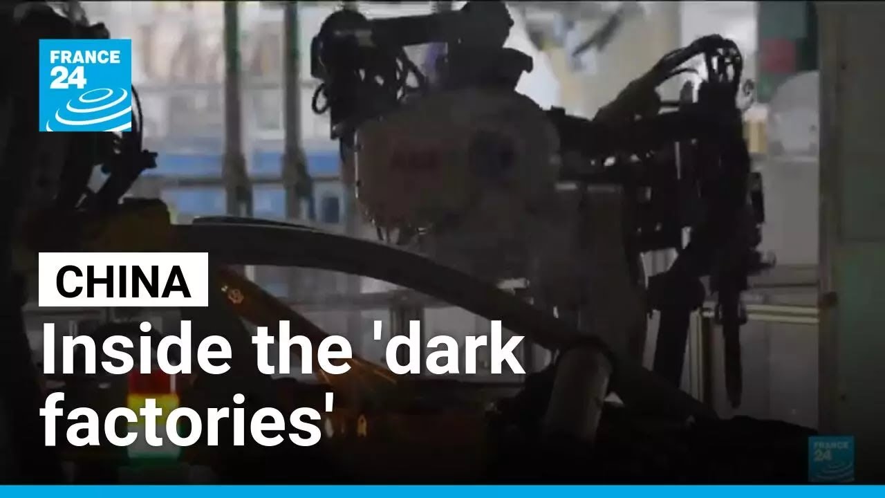Inside China's 'dark factories' where robots run the production lines • FRANCE 24 English