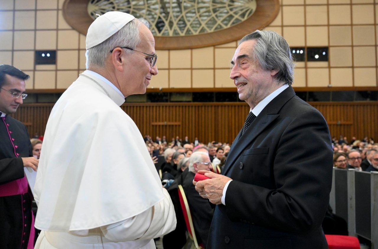 Pope Leo thanks Riccardo Muti for making God's presence resound with beauty