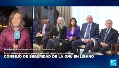 Informe desde Damasco: delegación del Consejo de Seguridad de la ONU arriba a Líbano • FRANCE 24