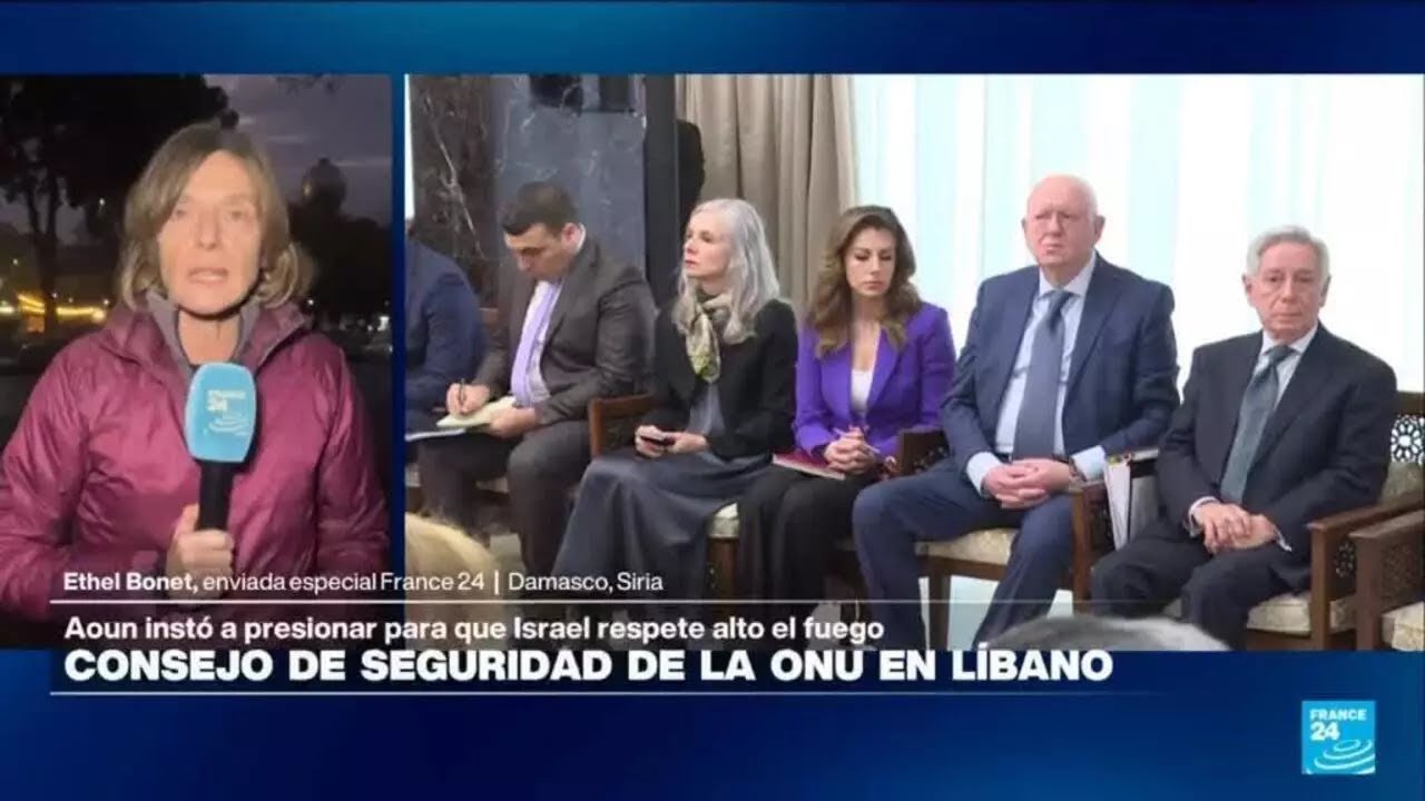 Informe desde Damasco: delegación del Consejo de Seguridad de la ONU arriba a Líbano • FRANCE 24