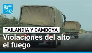 Tailandia y Camboya: escalada del conflicto tras ruptura del alto el fuego • FRANCE 24 Español