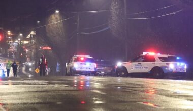 Woman dies after being hit by police vehicle in Surrey, B.C.: police