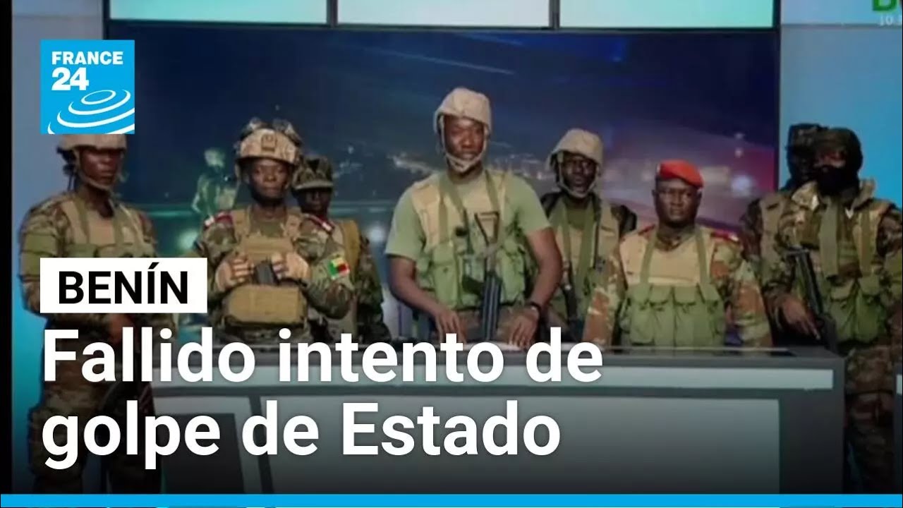 Fallido intento de golpe de Estado en Benín; presidente Talon se encuentra a salvo
