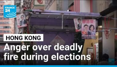 Hong Kong election: Turnout near record low amid anger over deadly fire • FRANCE 24 English