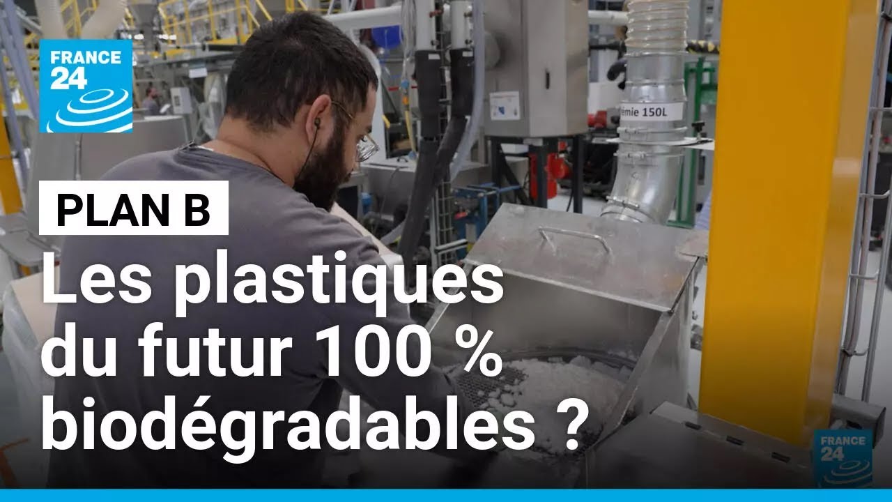 Les plastiques du futur 100 % biodégradables ? • FRANCE 24