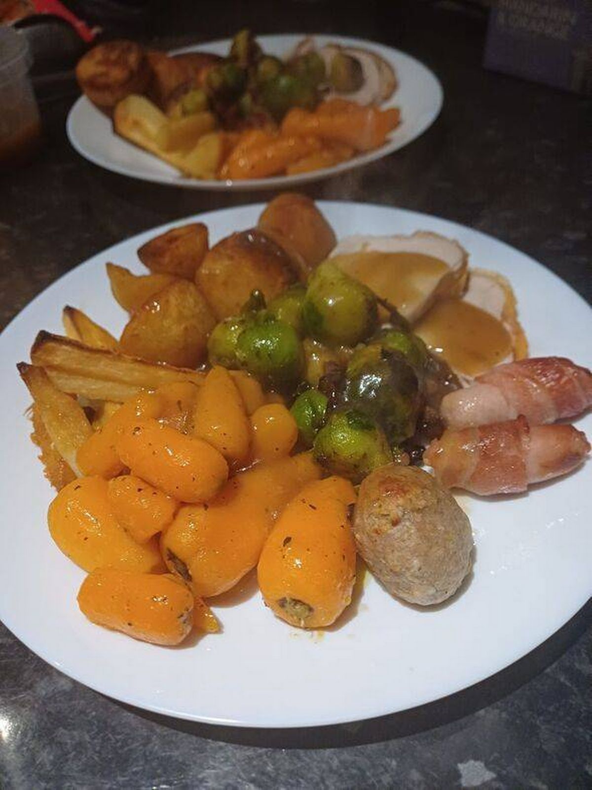 The Iceland Christmas dinner with all the trimmings