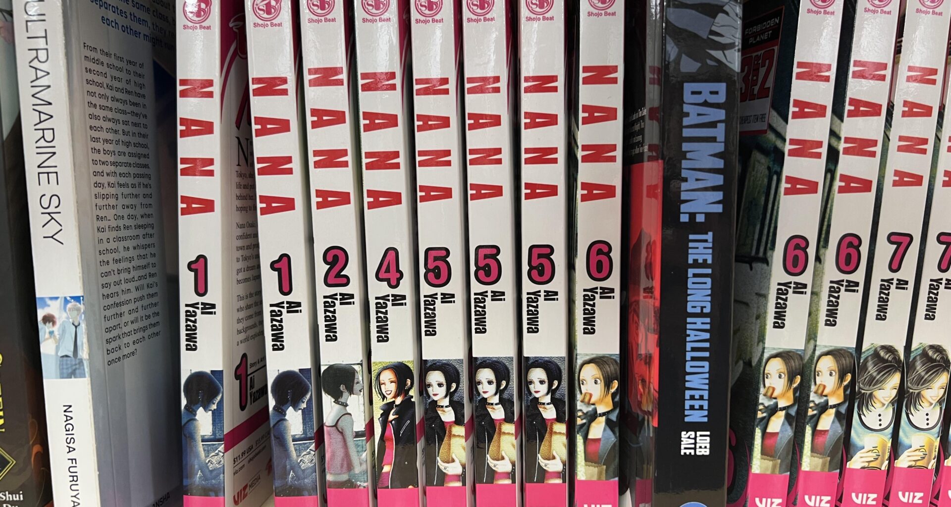 Getting myself kicked out of Forbidden Planet.