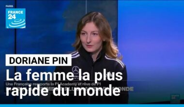 F1 Academy : Doriane Pin, la femme la plus rapide du monde • FRANCE 24