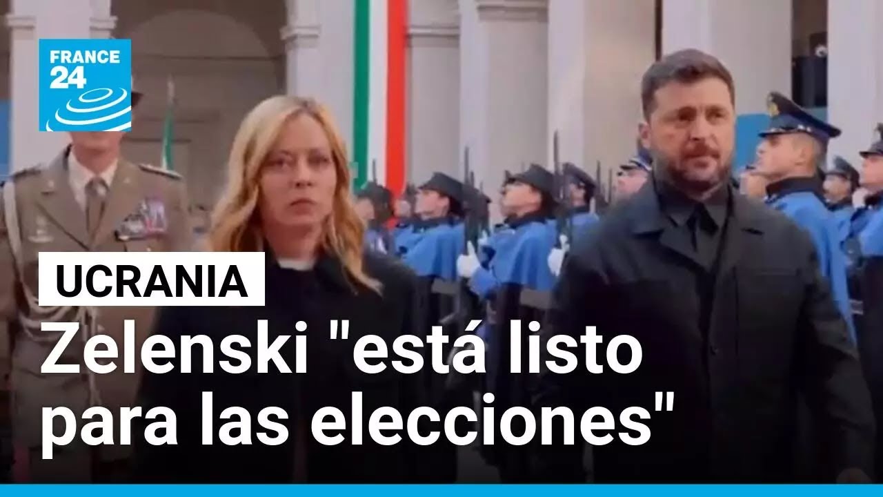 Zelenski afirma que "está listo para las elecciones" tras críticas de Trump