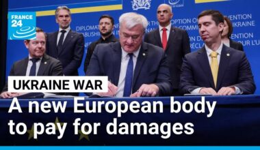 Europe to launch international commission for Ukraine war damages • FRANCE 24 English