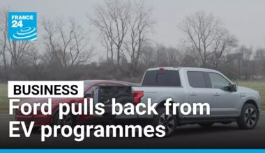 Ford to take $19.5 billion writedown as it scraps flagship EVs • FRANCE 24 English