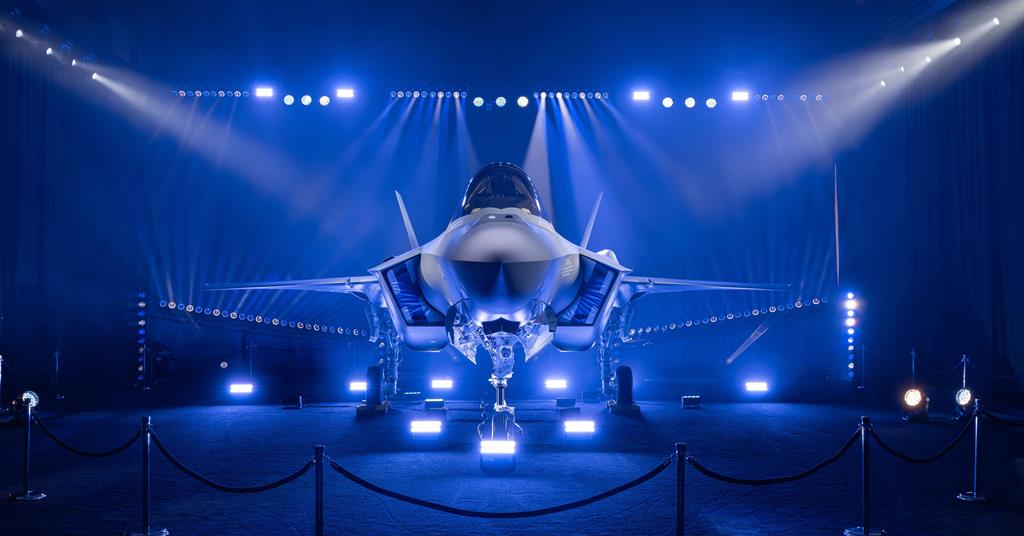 Lockheed Martin unveils first F-35A stealth fighter for Finland at Fort Worth assembly site
