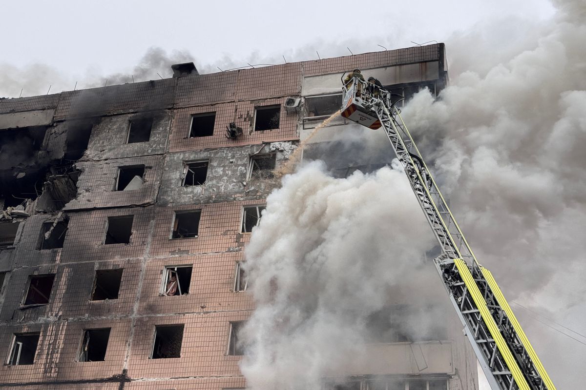 Ukraine's civilians targeted - Zaporizhzhia