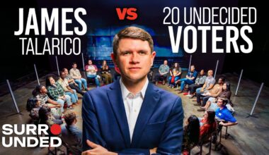 1 Texas Democrat vs 20 Undecided Voters | Surrounded