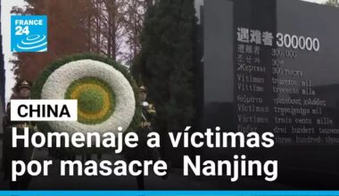 China rinde homenaje a las víctimas por la masacre de Nanjing