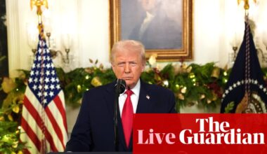 US military says it carried out lethal strike on vessel in Pacific, killing four, as Trump addresses country – as it happened | US Congress