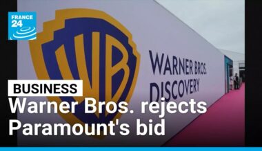 Warner Bros. rejects Paramount's bid, accuses it of 'consistently misleading' shareholders