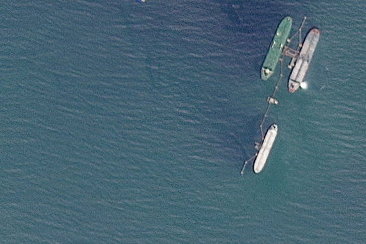 Venezuelan navy escorts oil tankers in direct challenge to Trump blockade