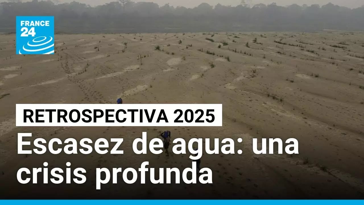 Crisis hídrica mundial: 2.000 millones de personas viven sin agua potable • FRANCE 24 Español