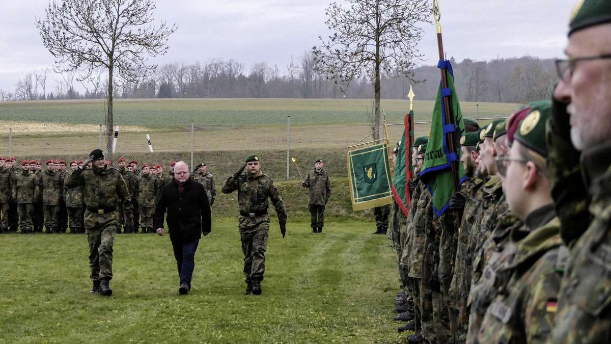 Das Jägerbataillon 1 übernimmt die Führung in Litauen