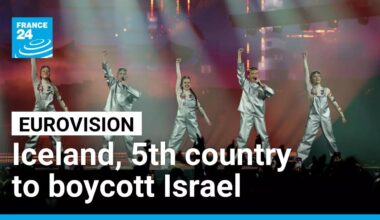 Iceland becomes fifth country to boycott Eurovision Song Contest over Israel • FRANCE 24 English