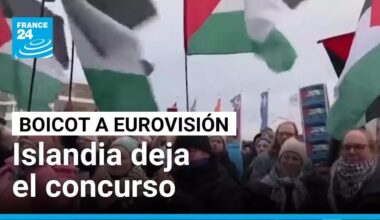 Eurovisión 2026: boicot crece tras participación de Israel, Islandia se retira • FRANCE 24