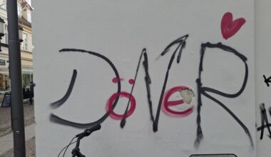 Visited Greifswald yesterday and saw this peak graffiti